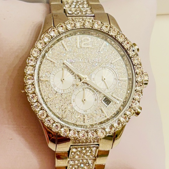 Michael Kors Layton Watch Pave Watch - Picture 6 of 12